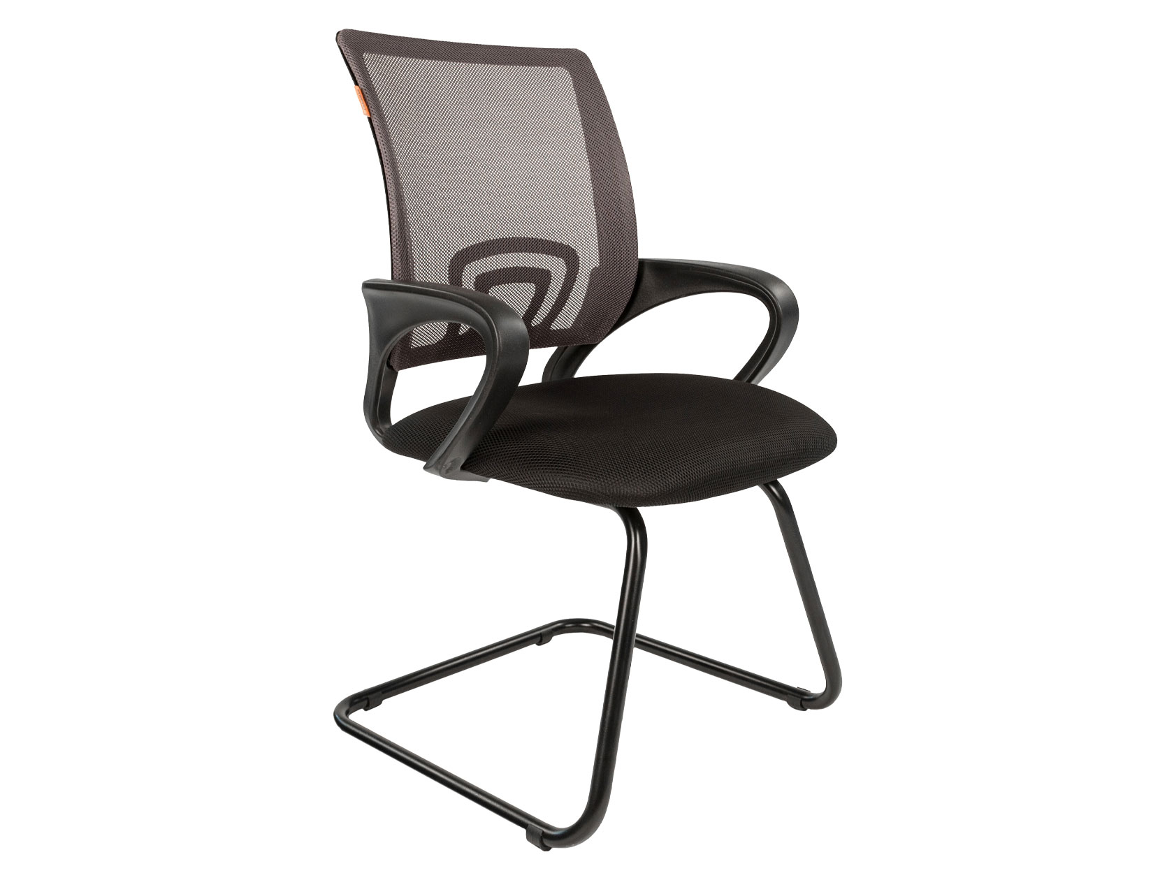 Офисный стул ТАЙПИТ-МК Chairman 696 V Серый, сетчатый акрил / Черный, ткань
