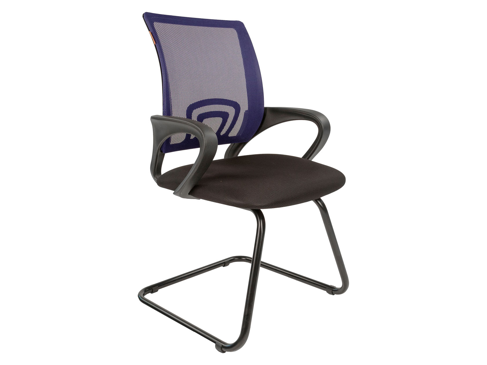Офисный стул ТАЙПИТ-МК Chairman 696 V Синий, сетчатый акрил / Черный, ткань