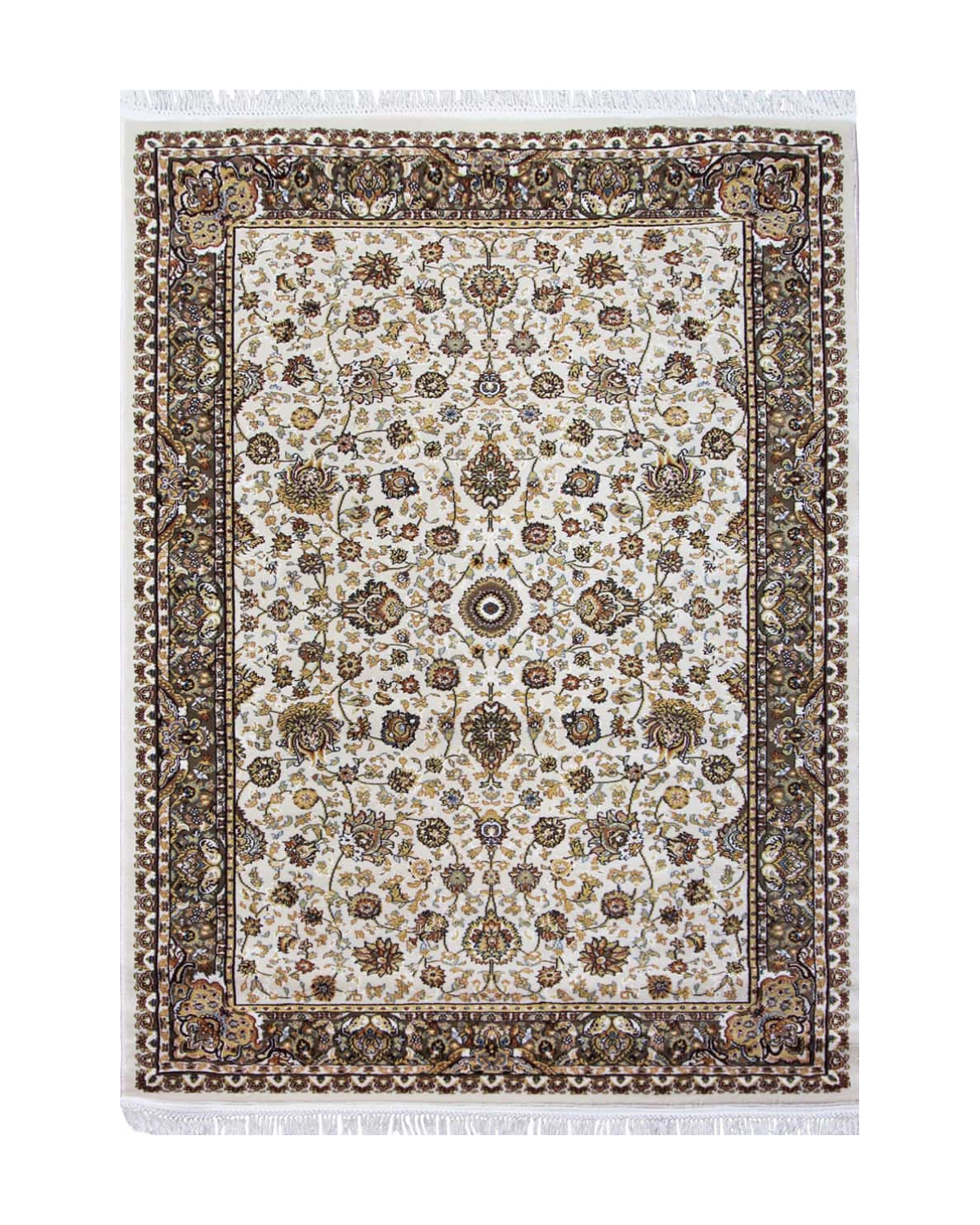 

Ковер Kitroom Plus Komsheh 160x220 прямоугольный кремовый/коричневый d203