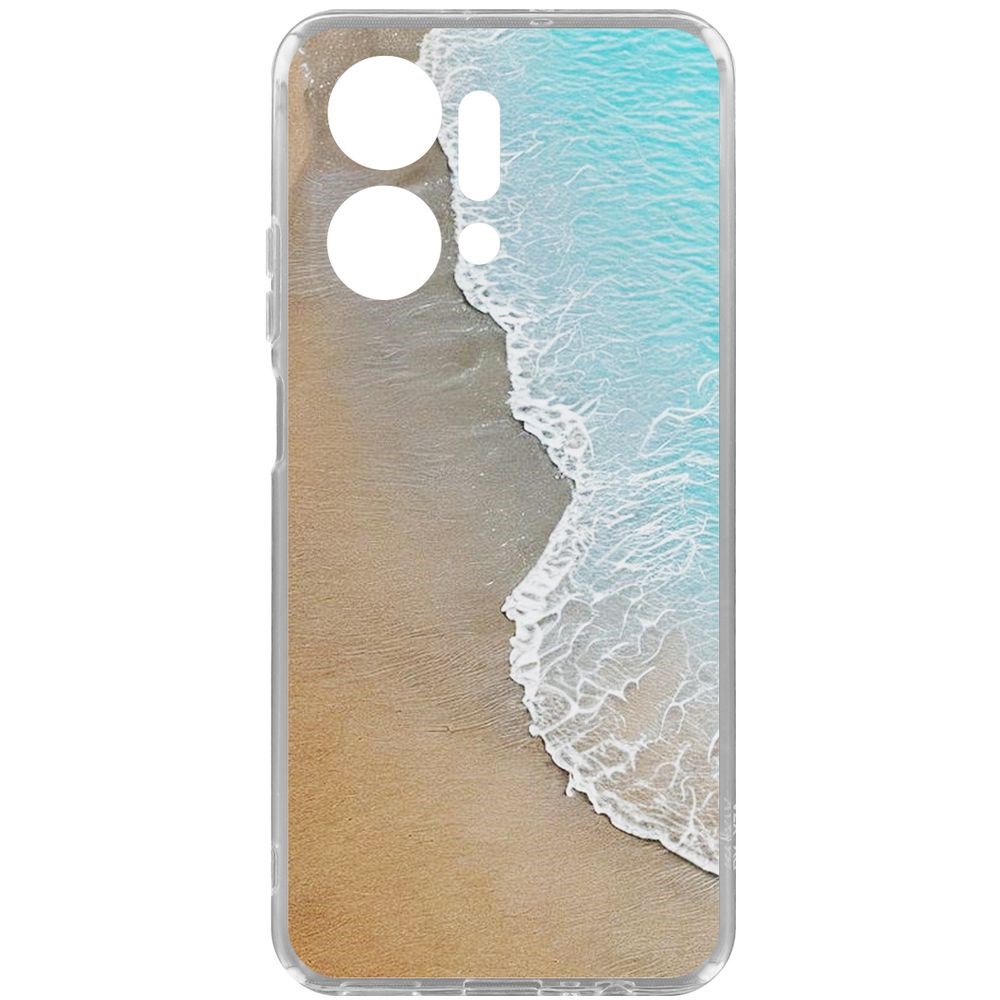 

Чехол-накладка Case Прибой для Honor X7a Plus, Прозрачный