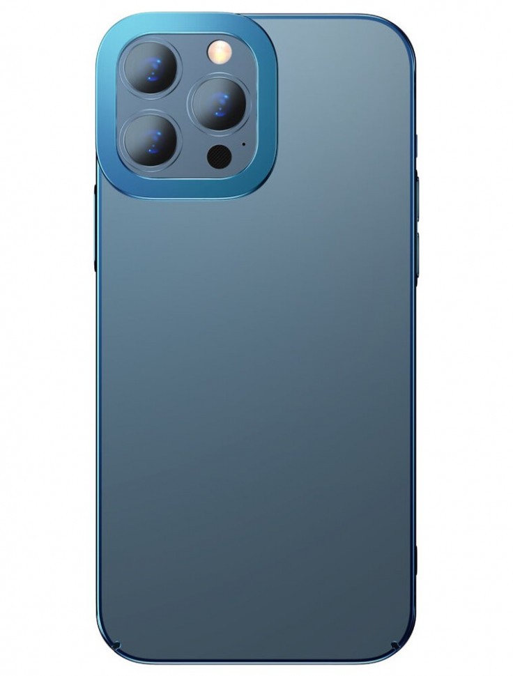 

Чехол Baseus Glitter case PC with metal armor ARMC000803 для iPhone 13 Pro Max, Синий, Glitter case PC with metal armor