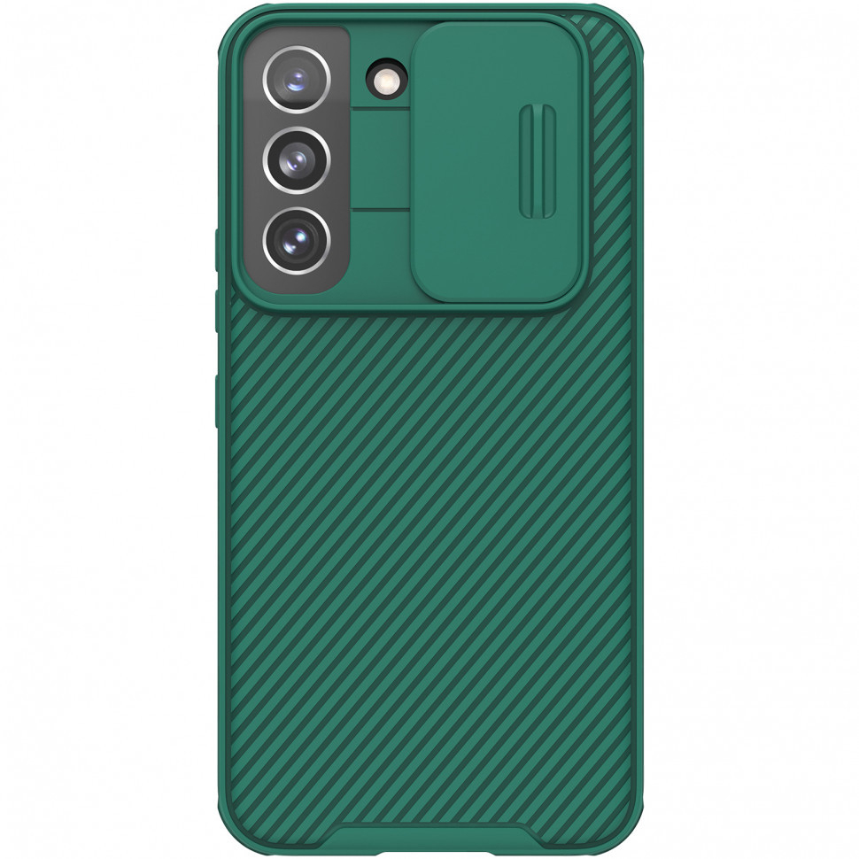 

Чехол Nillkin CamShield Pro case 6902048235281 для Galaxy S22, Зеленый, CamShield Pro