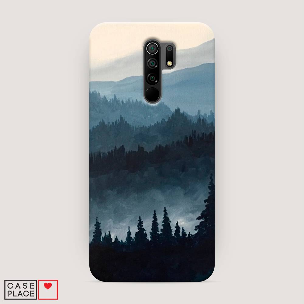 

Пластиковый чехол "Туманные горы" на Xiaomi Redmi 9, 38320-3
