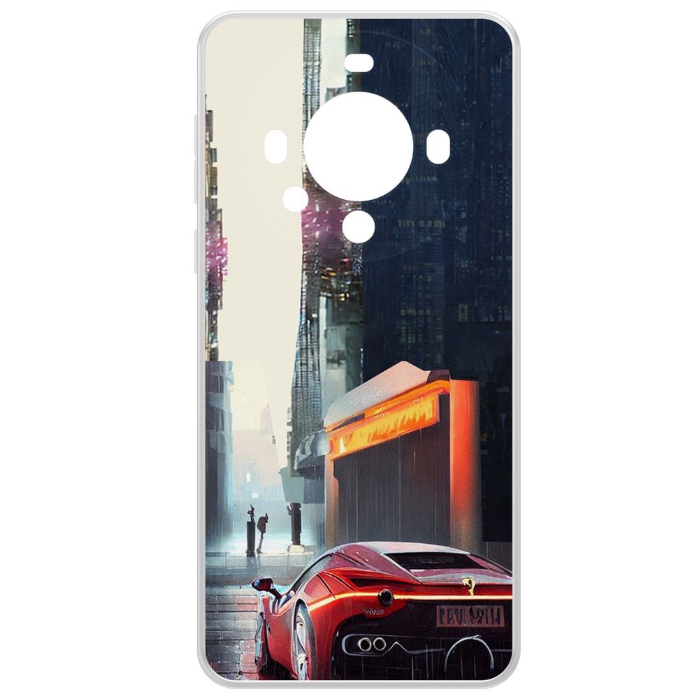 

Чехол-накладка Case Сити для Huawei Mate 60, Прозрачный