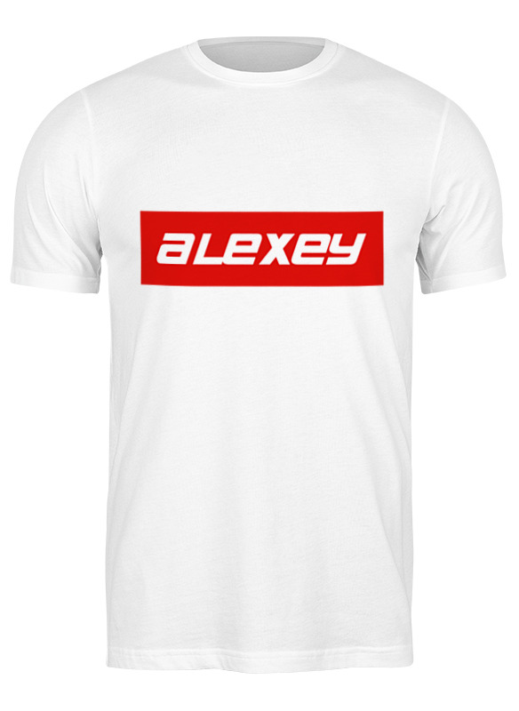 

Футболка унисекс Printio Alexey белая 2XL, Белый, Alexey