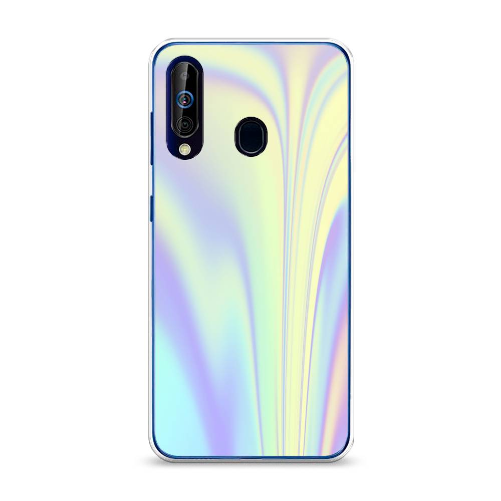 

Силиконовый чехол "Фиолетовая голограмма" на Samsung Galaxy A60, Фиолетовая голограмма