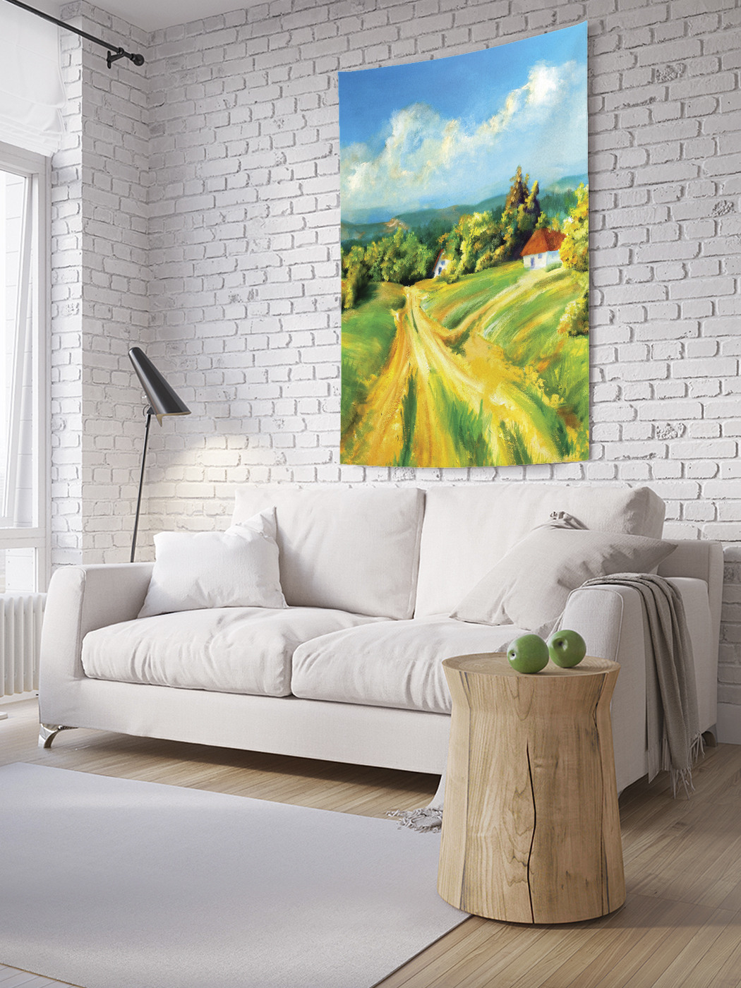 

Вертикальное фотопанно на стену JoyArty Развилка дороги 100x150 см, Развилка дороги