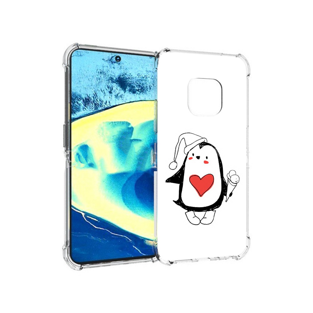 

Чехол MyPads Tocco для Nokia XR20 Пингвин с мороженым (PT161671.111.135), Прозрачный, Tocco