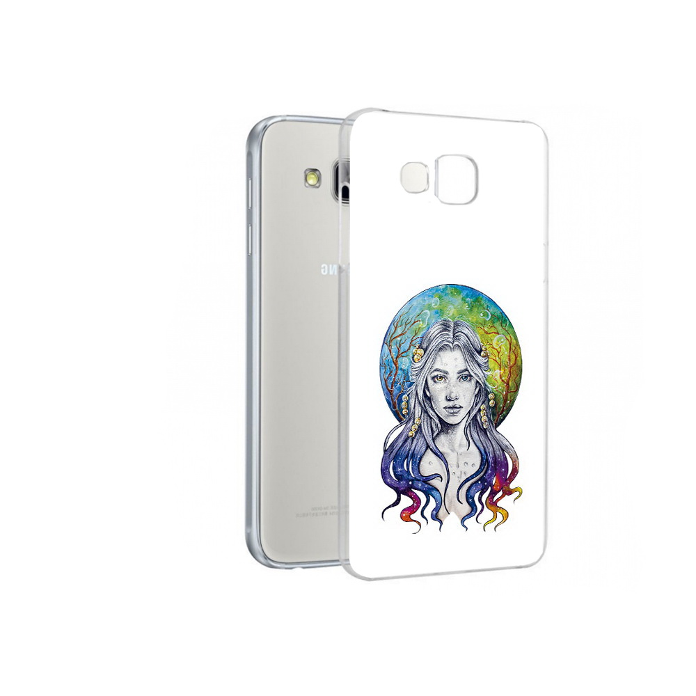 

Чехол MyPads Tocco для Samsung Galaxy A7 девушка с красивыми волосами, Прозрачный, Tocco