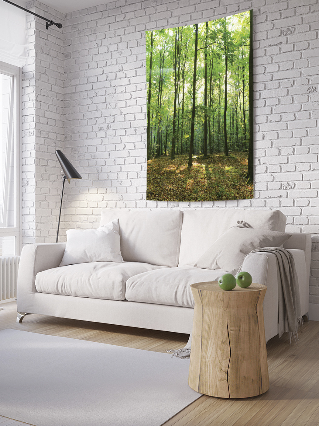 

Вертикальное фотопанно на стену JoyArty Мудрость леса 100x150 см, Мудрость леса