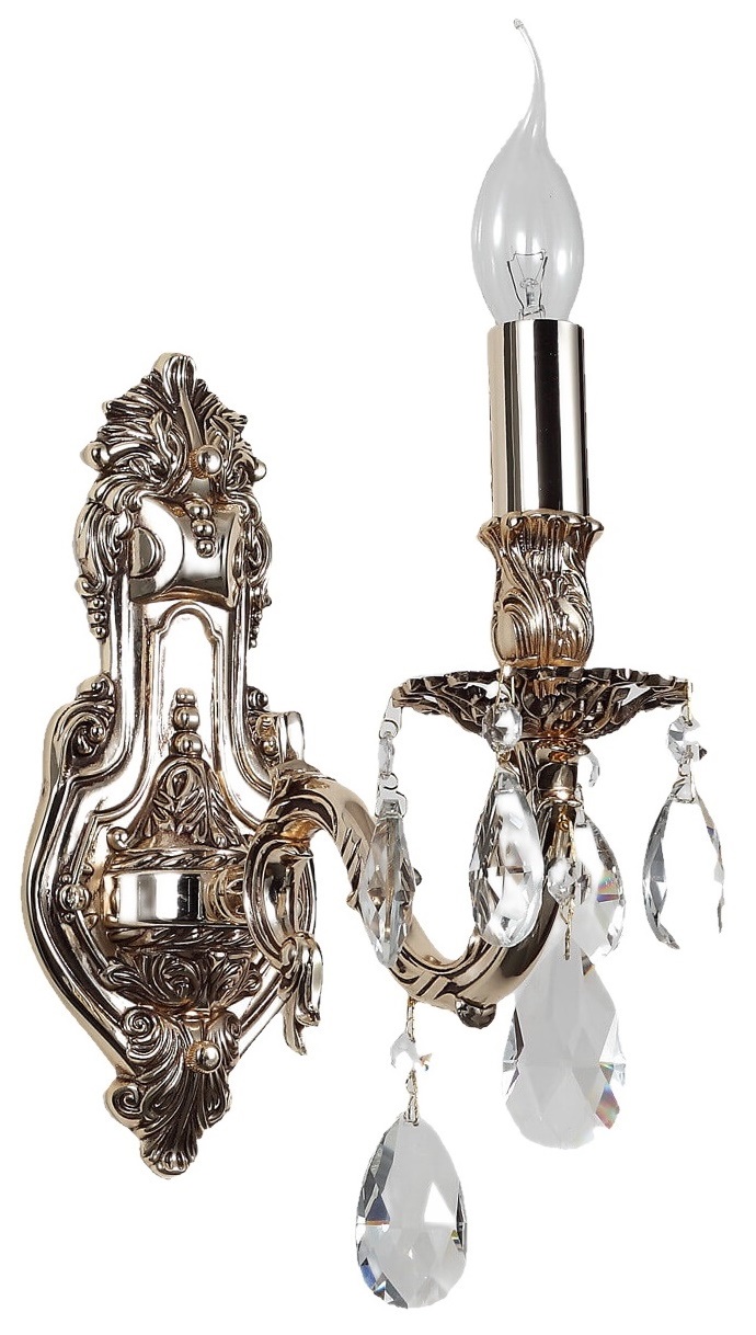 

Бра Lucia tucci Firenze W141.1 E14 60W с подвесками серебро