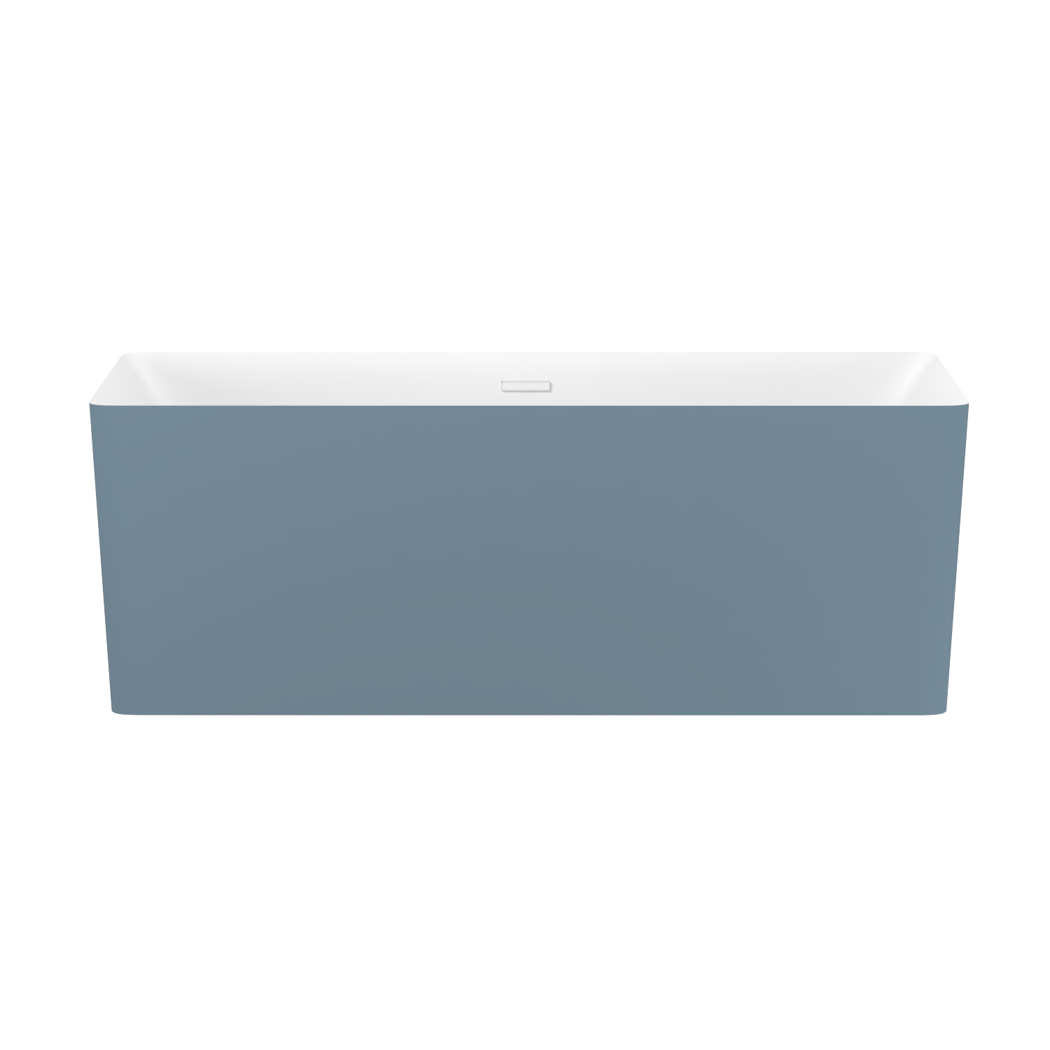 

Отдельностоящая ванна 166 х 77 см Wellsee Pure BY Wellsee 230708002 в наборе 4 в 1, Синий, Bath_Pure BY Wellsee_матовый светло-синий / глянцевый белый