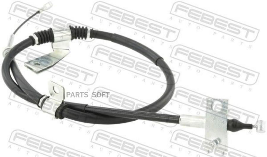 

FEBEST 14100-KYR05LH Трос ручного тормоза левый