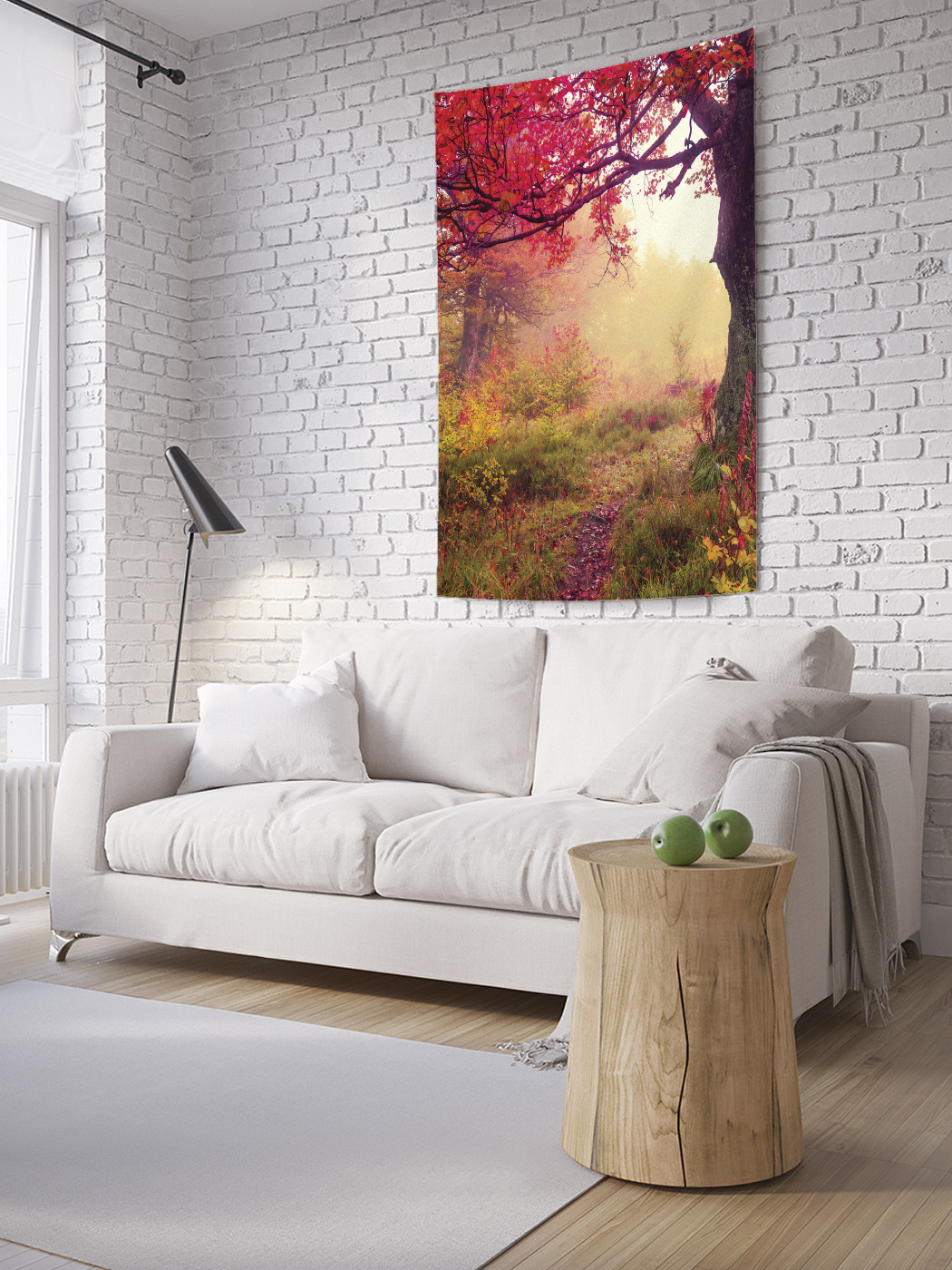 

Вертикальное фотопанно на стену JoyArty Туманные поиски 100x150 см, Туманные поиски