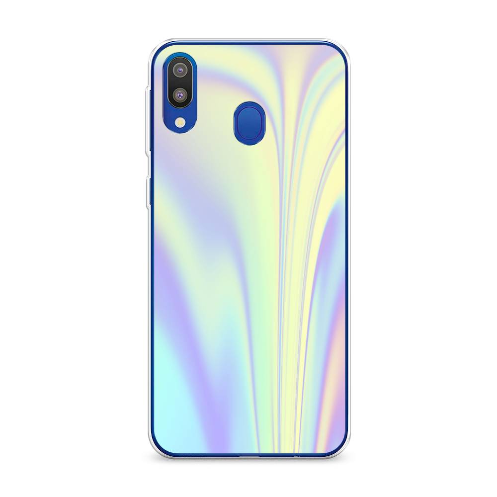 

Силиконовый чехол "Фиолетовая голограмма" на Samsung Galaxy M20, Фиолетовая голограмма