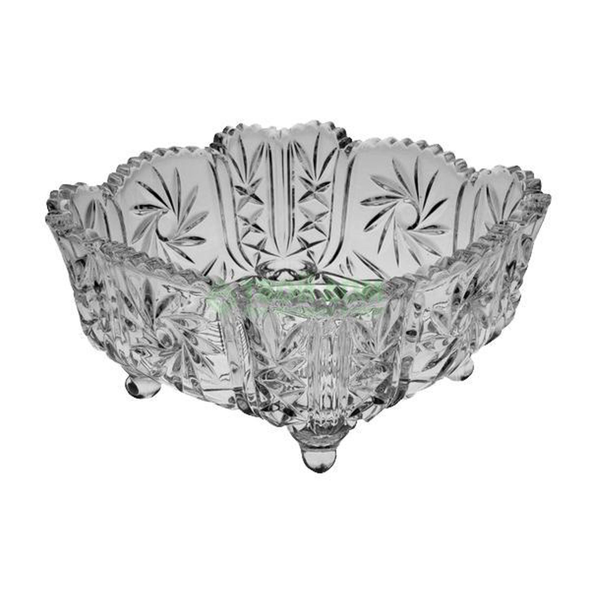 

Тарелка Crystal Bohemia Pinwheel 25 см, Прозрачный