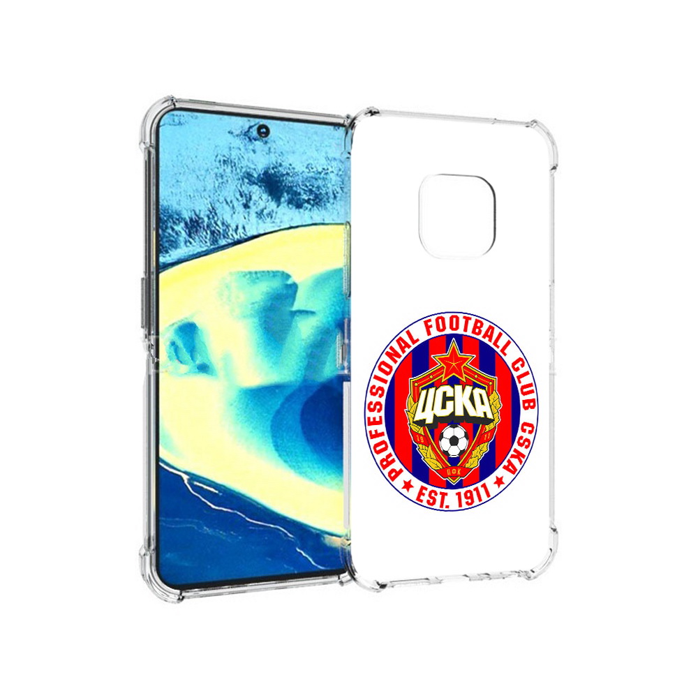 

Чехол MyPads Tocco для Nokia XR20 ФК ЦСК логотип (PT161671.111.178), Прозрачный, Tocco