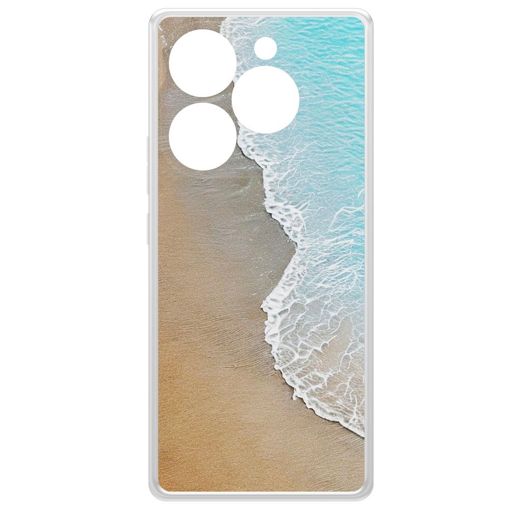 

Чехол-накладка Case Прибой для ITEL S23+, Прозрачный