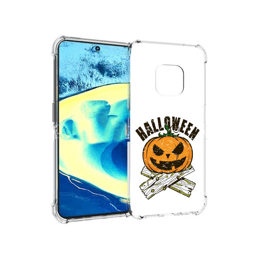 

Чехол MyPads Tocco для Nokia XR20 Хэллоуин доски тыква (PT161671.111.194), Прозрачный, Tocco