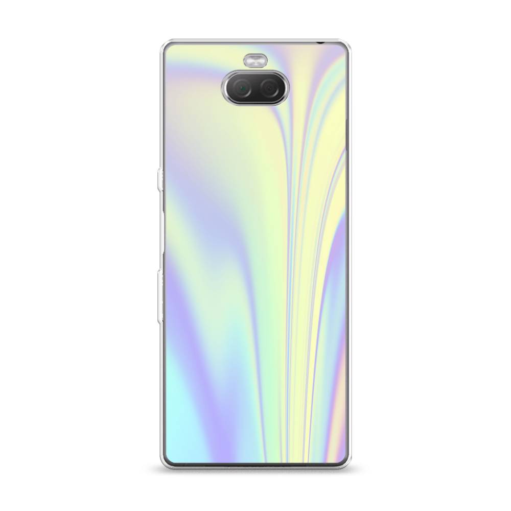 

Силиконовый чехол "Фиолетовая голограмма" на Sony Xperia 10, Фиолетовая голограмма