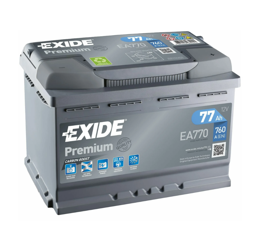 

Premium Аккумулятор EXIDE арт. EA770