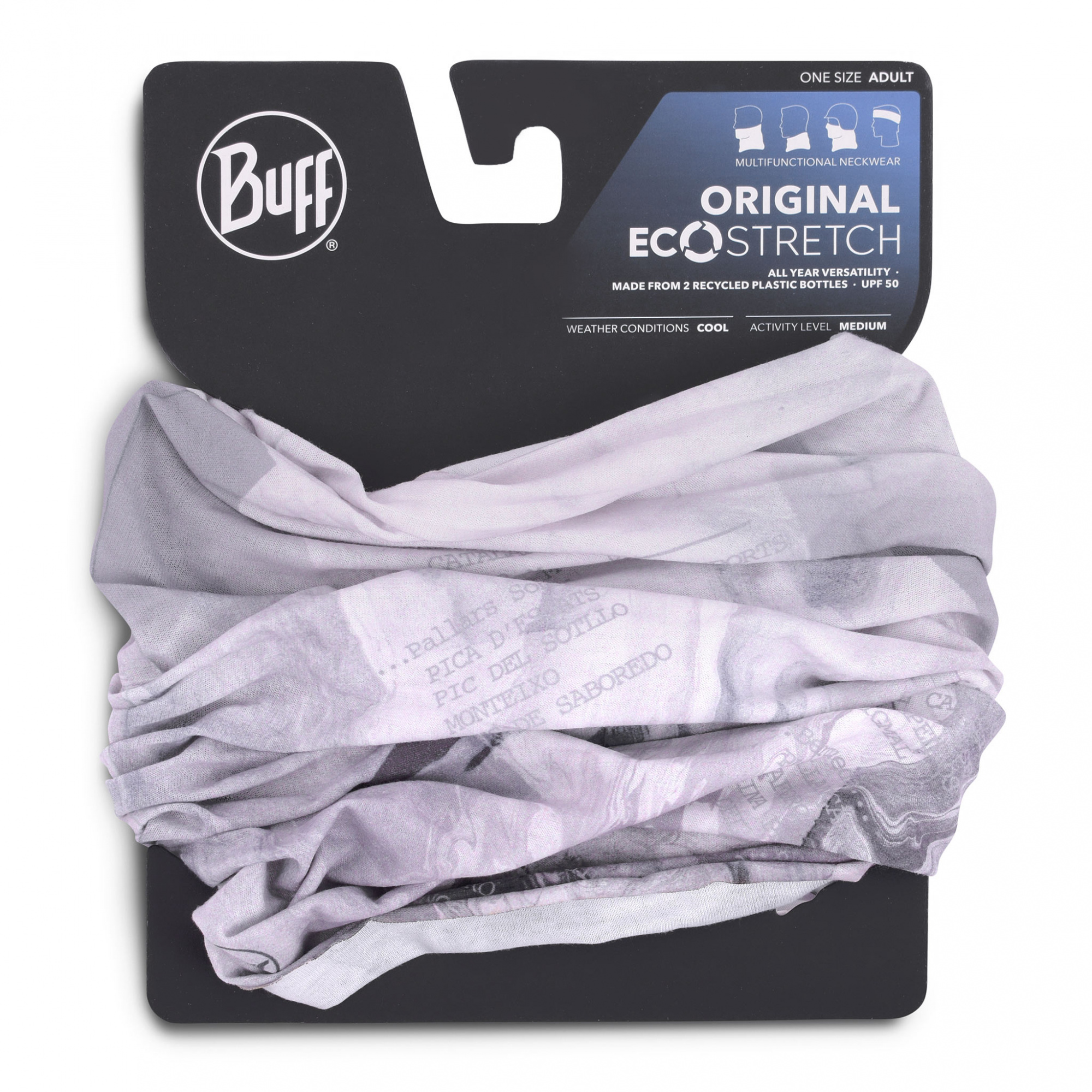 

Бандана Buff Original Snout Ash 132432.914.10.00, Разноцветный, Original