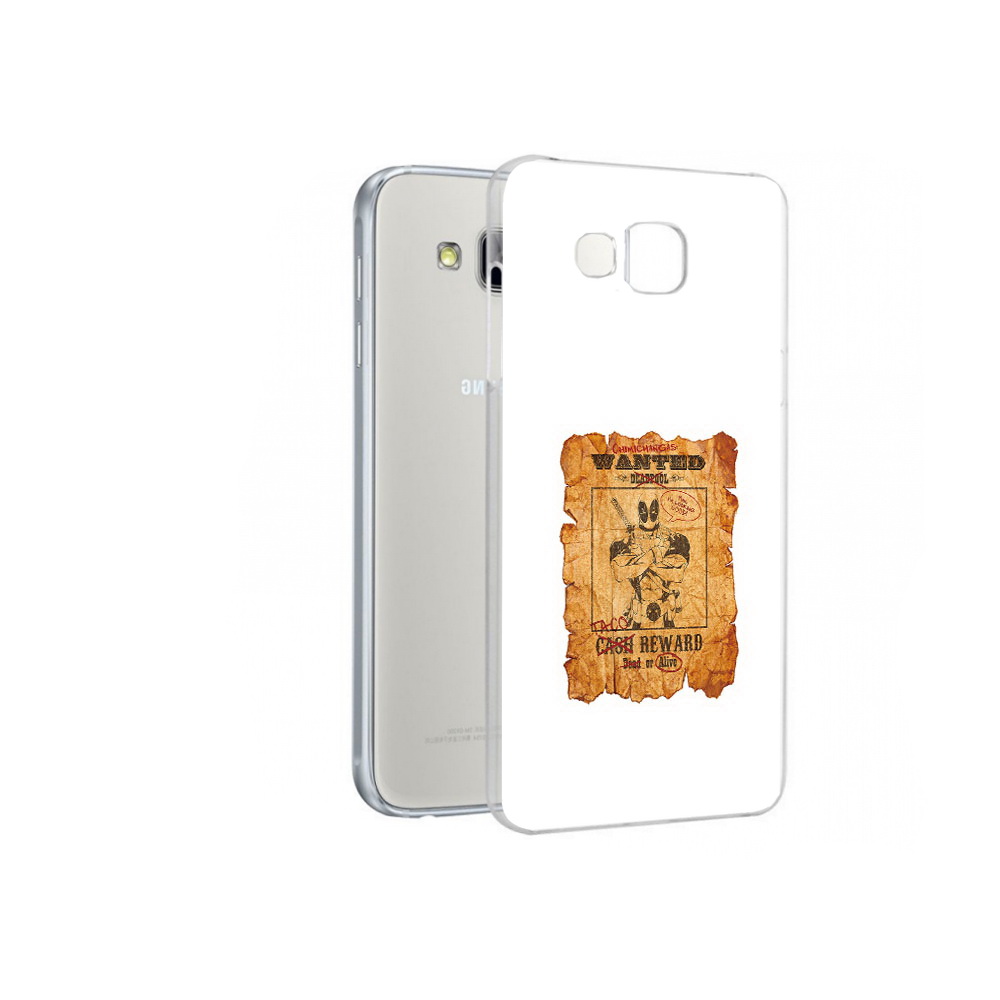 

Чехол MyPads Tocco для Samsung Galaxy A7 дедпул, Прозрачный, Tocco