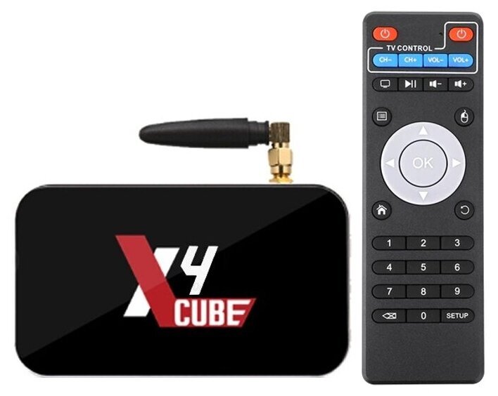 

Смарт ТВ приставка Ugoos X4 CUBE media TV box 2/16, Черный, X4 CUBE