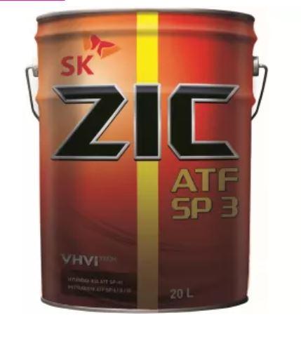 ZIC Масло ZIC ATF SP 3 трансмиссионное 20 л 1шт