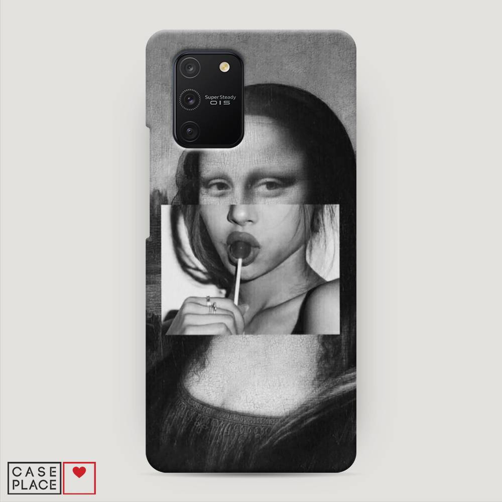 

Пластиковый чехол "Mona Lisa sucking lollipop" на Samsung Galaxy A91, 29920-7
