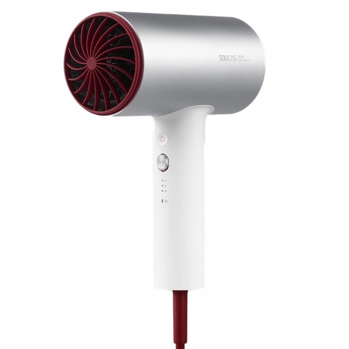 фото Фен xiaomi soocas anions hair dryer h3s ru 1800 вт серебристый