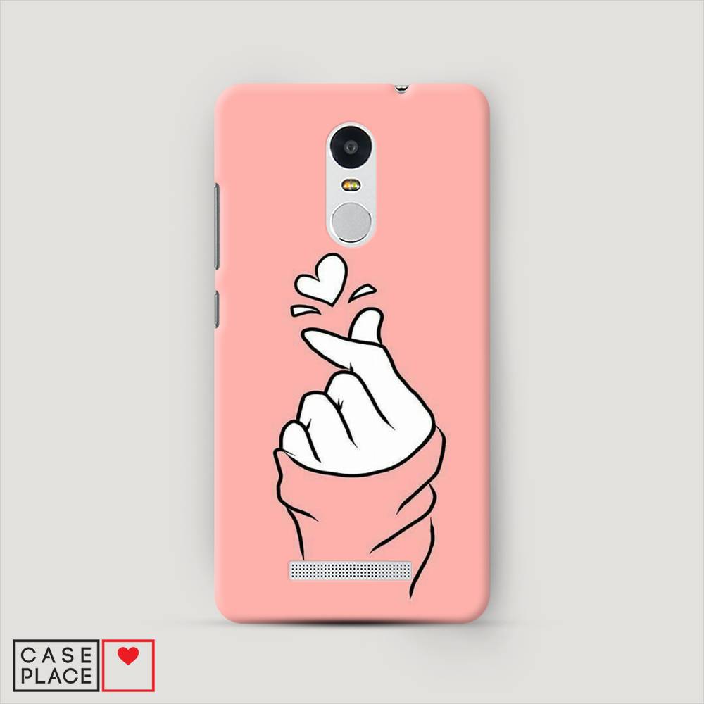

Пластиковый чехол "Любовь-щелк" на Xiaomi Redmi Note 3