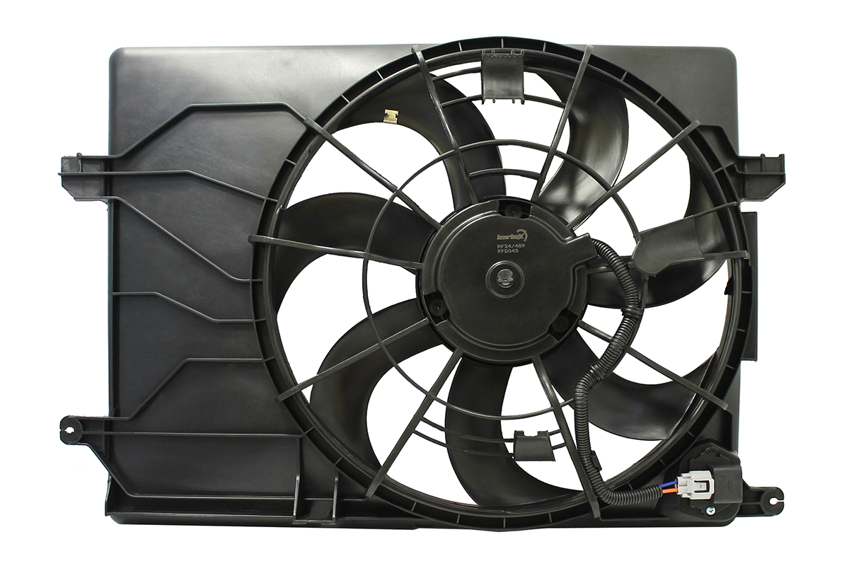 Вентилятор радиатора Kortex для Hyundai Ix35 10- Kia Sportage 10- TCI OEM 253802S000
