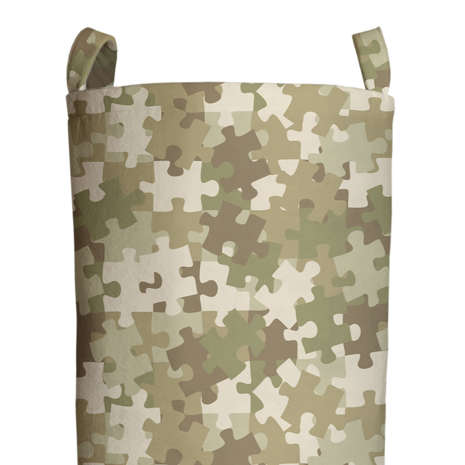 

Корзина для игрушек, JoyArty Пазлы камуфляж 60х40см, toba_422848_L, Хаки, Пазлы камуфляж