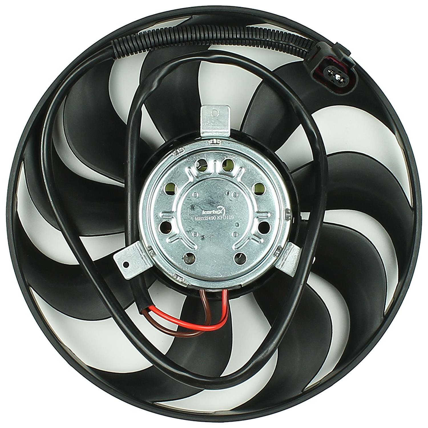 

Вентилятор радиатора Kortex для Volkswagen T5 03- без кожуха OEM 7H0959455D, KFD109