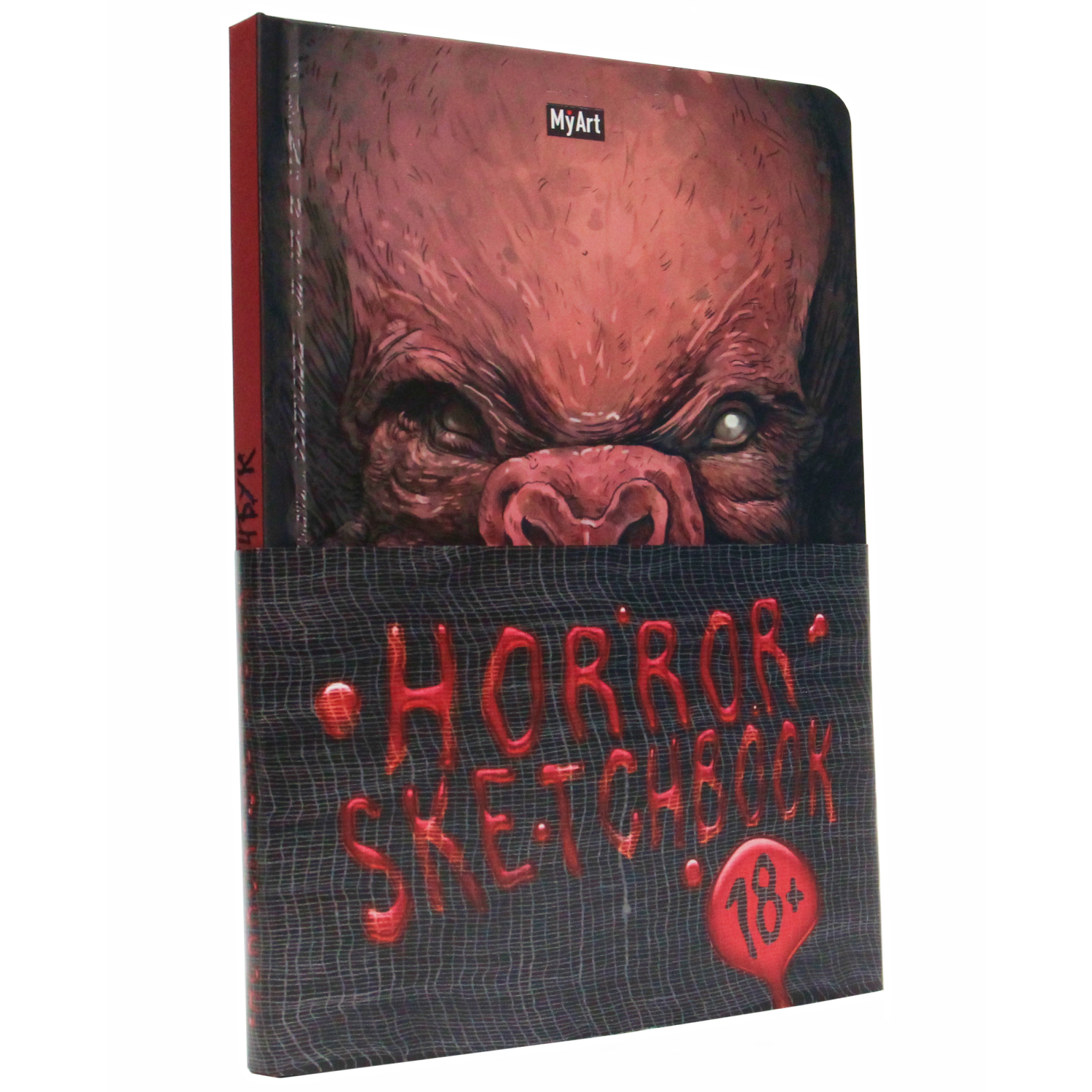фото Скетчбук myart horror 18+ вампир