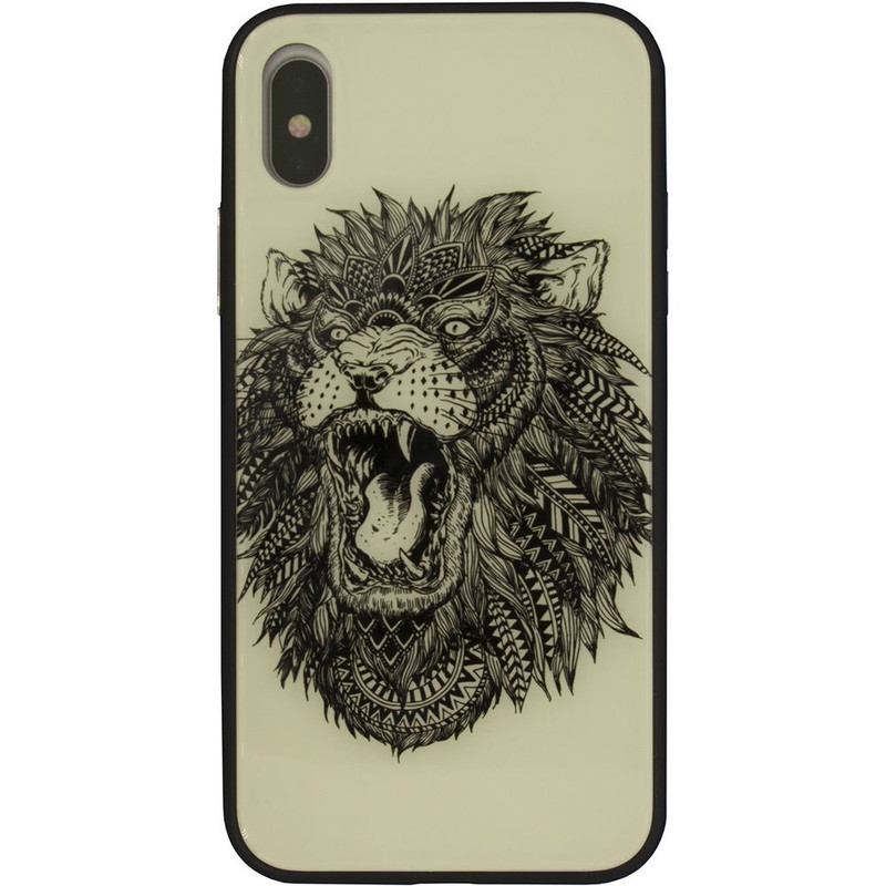 

Клип-кейс Flexis для Apple iPhone X Lion, Бежевый
