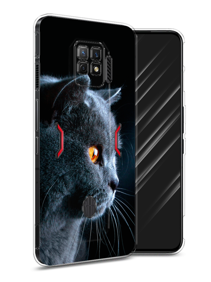 Чехол Awog на ZTE Nubia Red Magic 7 Pro Благородный кот британец