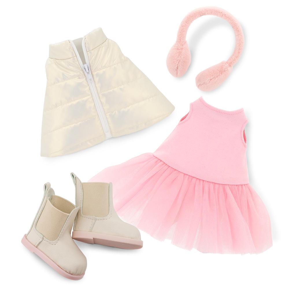Набор одежды, Orange Toys Розовая мечта декор для творчества текстиль вышивка бабочка зелёно розовая 4 3х5 5 см