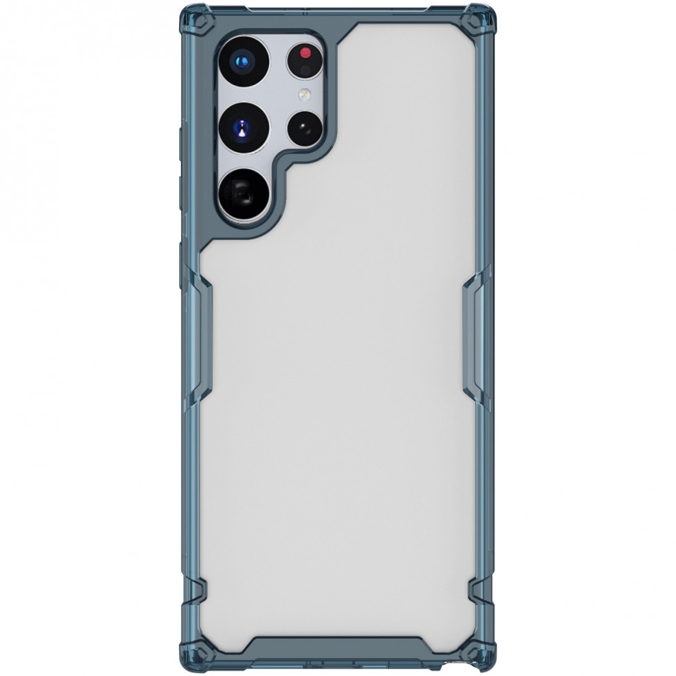

Чехол Nillkin Nature TPU Pro case 6902048235250 для Galaxy S22 Ultra, Синий, Nature TPU Pro