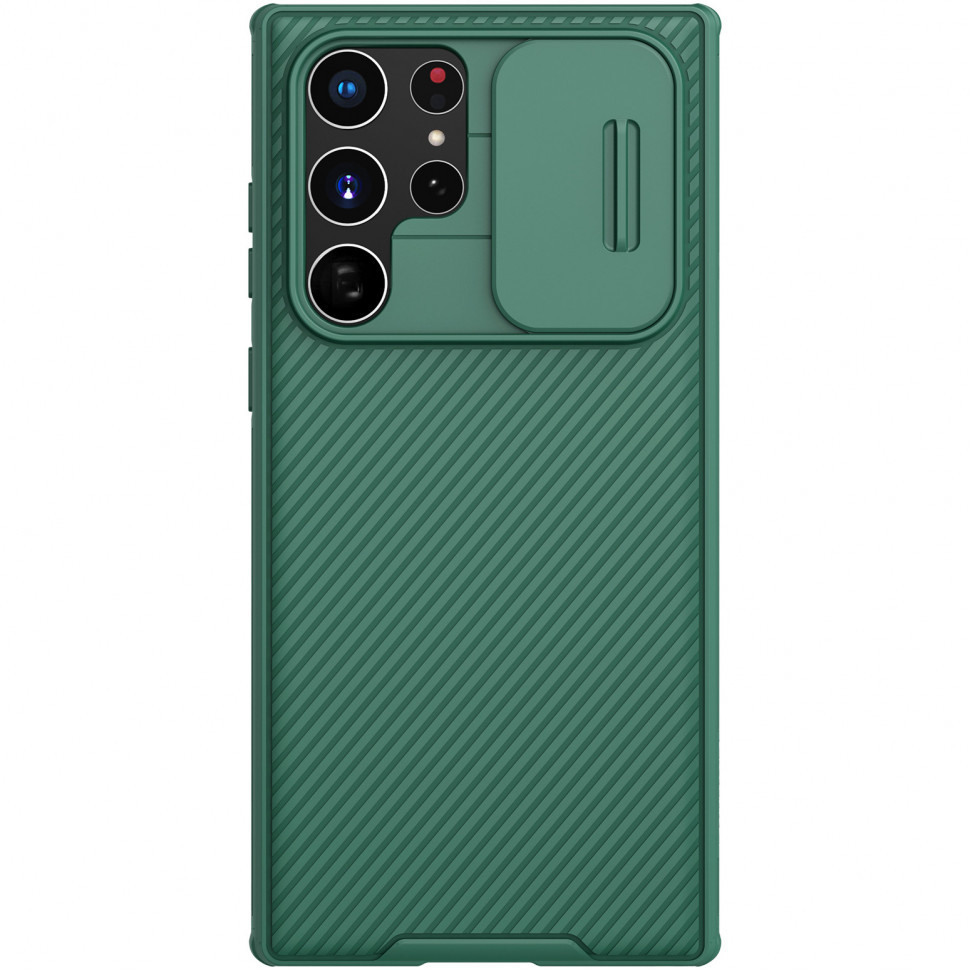 

Чехол Nillkin CamShield Pro case 6902048235342 для Galaxy S22 Ultra, Зеленый, CamShield Pro