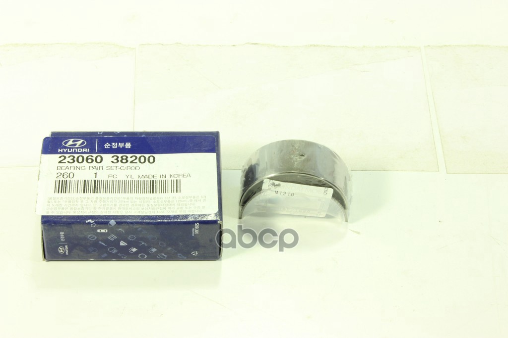 

Вкладыши Hyundai/Kia 2306038200 Accent Шатунные Стд. Пара На 1 Шатун Hyundai-KIA арт. 2306