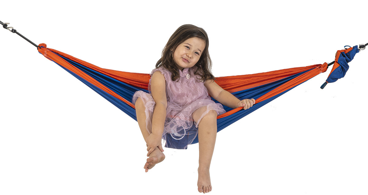 Мини-гамак детский Ticket to the Moon Mini Hammock Royal blue/Orange