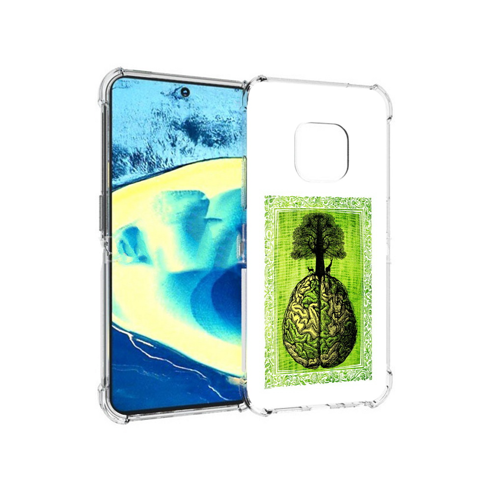 

Чехол MyPads Tocco для Nokia XR20 абстракция здоровый мозг (PT161671.111.211), Прозрачный, Tocco