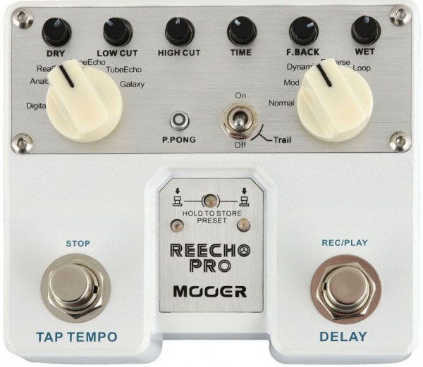 фото Педаль эффектов mooer reecho pro