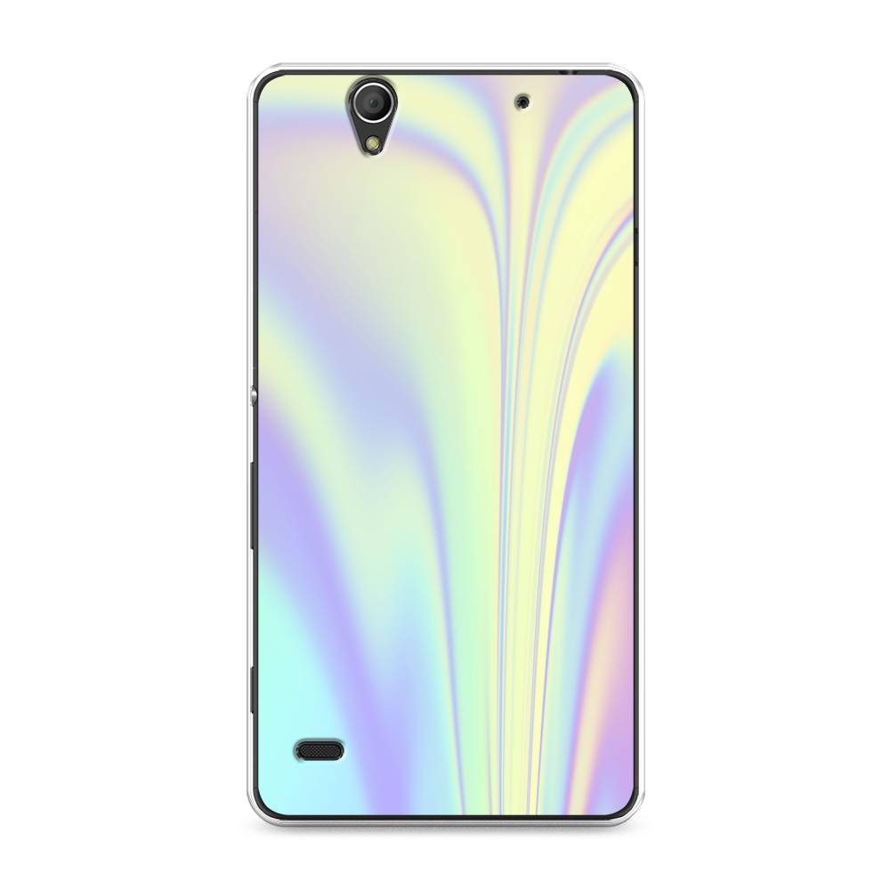 

Силиконовый чехол "Фиолетовая голограмма" на Sony Xperia C4, Фиолетовая голограмма
