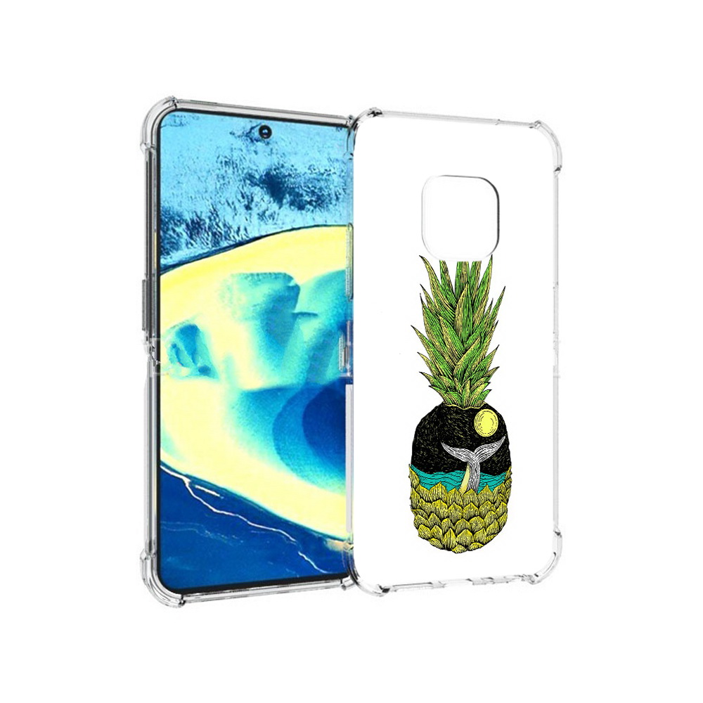 

Чехол MyPads Tocco для Nokia XR20 ананас с китом (PT161671.111.220), Прозрачный, Tocco