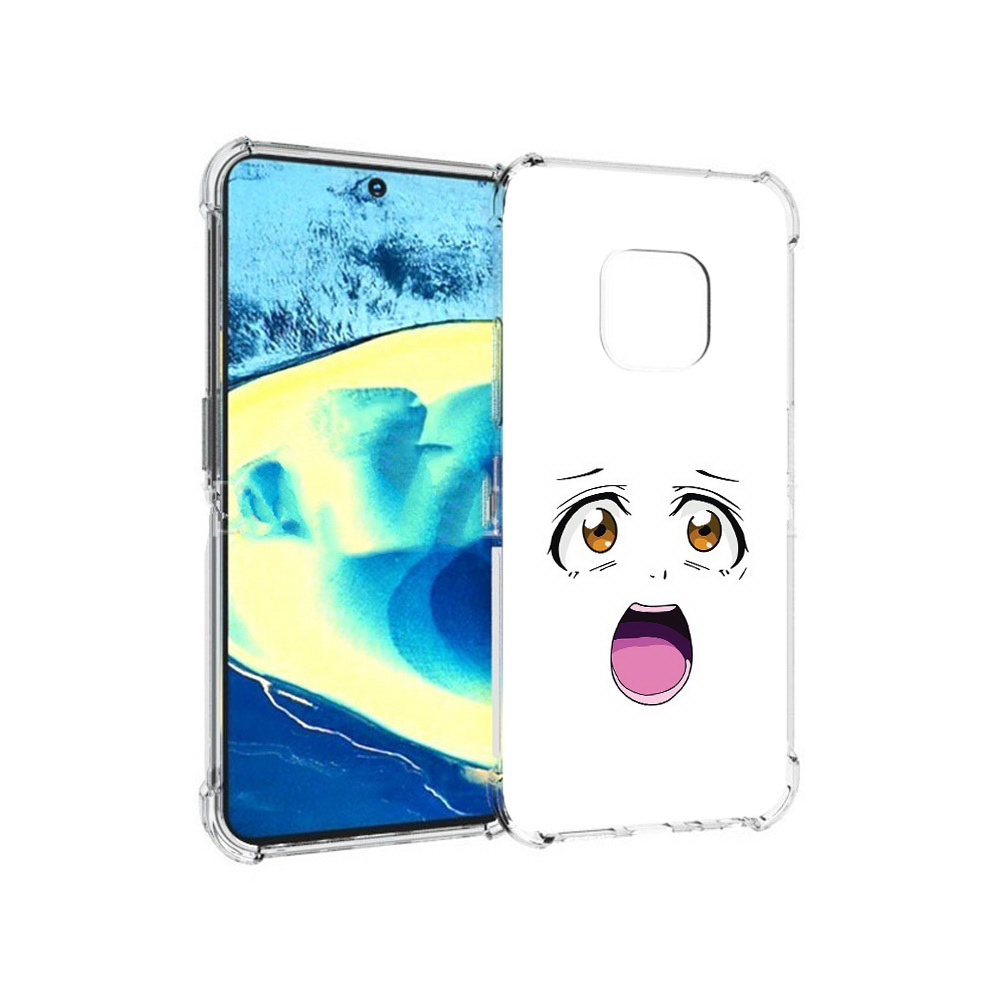

Чехол MyPads Tocco для Nokia XR20 аниме лицо (PT161671.111.223), Прозрачный, Tocco