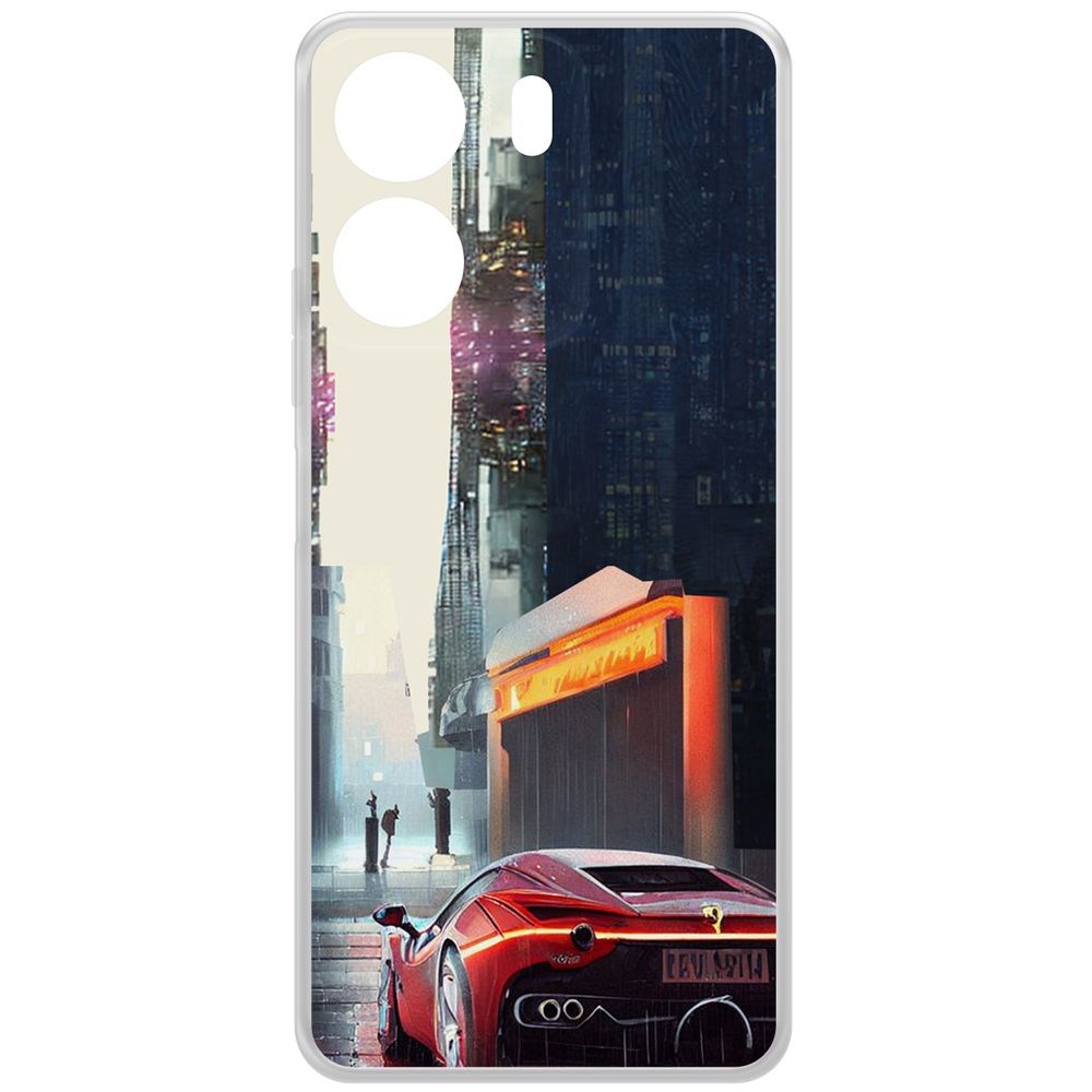 

Чехол-накладка Case Сити для Xiaomi Poco C65, Прозрачный