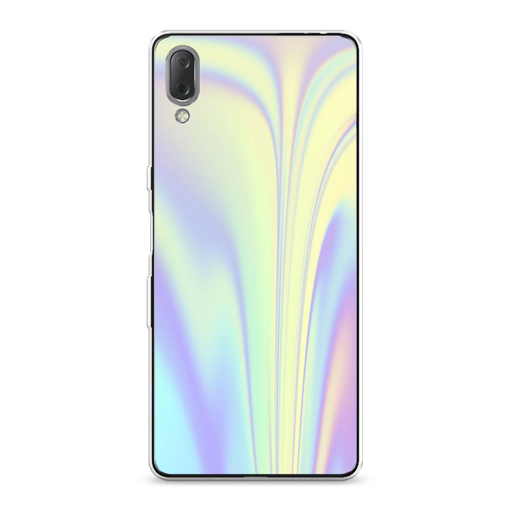 

Силиконовый чехол "Фиолетовая голограмма" на Sony Xperia L3, Фиолетовая голограмма